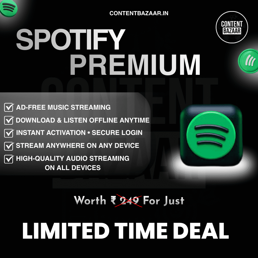 Spotify Premium – Limited Time Deal