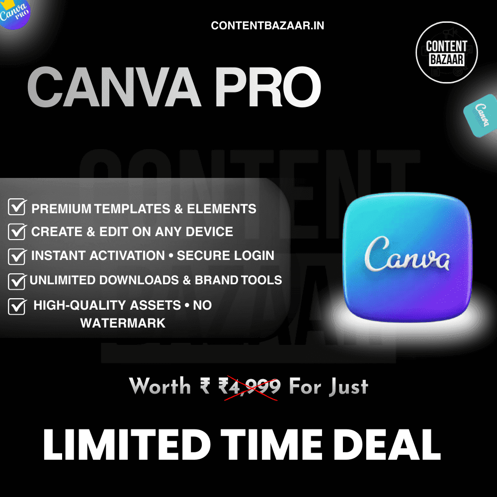 Canva Pro – Verified Team Access with BrandKit & Premium Features